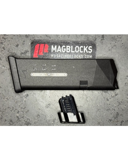 AC-Unity Glock 19 Magblock Limiter 10/15 (U-10) 