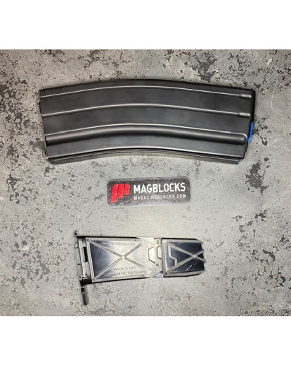 ASC USGI 6.5 Grendel 10/25 Magblock - Block installs at the base