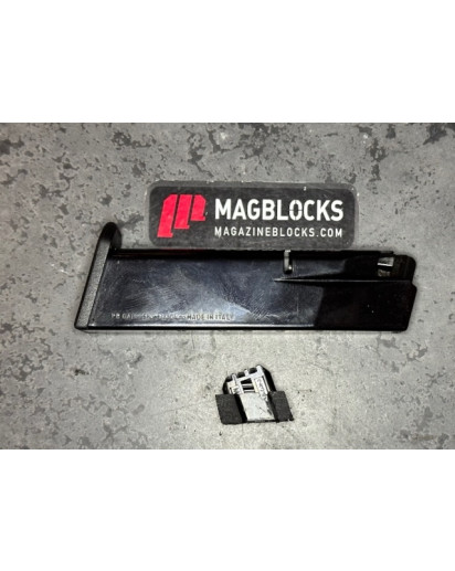 Beretta 80X_10_13 (U-4.5+FBS) This block is made from a Universal Pistol Block cut to 4.5 with the sides and front sanded down