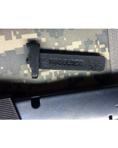 Magblock 10 round limiter for ProMag 20 round Beretta 92 magazines. 