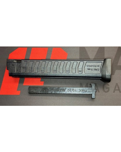 Beretta PMX_10_30_(9mm) We offer this block in a 10 and 15 round limiter 