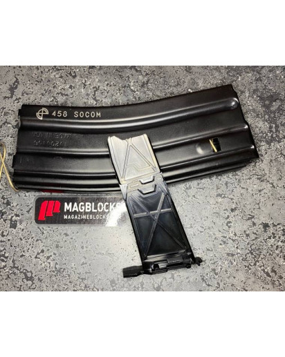 CProducts .458 Socom 5_10 This magazineblock is made from a custom USGI block, cut down. 