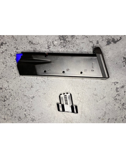 CZ-75 Compact P-01 10/15 Magblock (U-8) block limiter is designed for the .40/9mm CZ 75 compact, PCR, and P-01 magazines