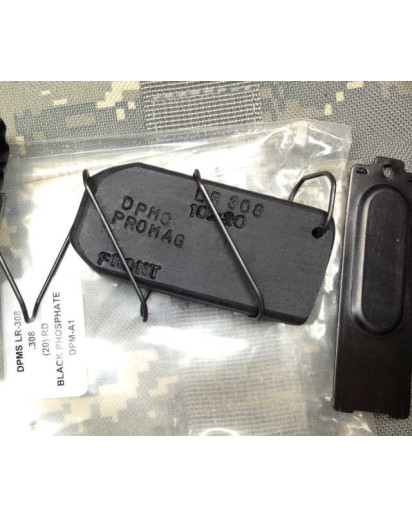 Magblock 10 Round Limiter for ProMag DPMS LR-308. Easy to install. The spring fits into the hole in the block to prevent movement and noise.