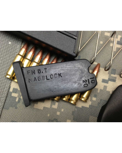 FN Five-Seven Mgblock 10 Round Limiter. Fits FN Five-Seven 20 round magazines.