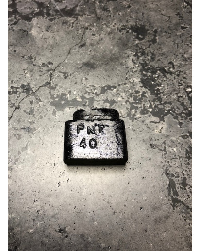 FNX and FNP .40 10 round limiter for 14 round magazines. 