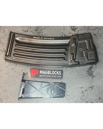 H&K 33, 93, 53 (10-30 Magblock) This block is designed for the "Made In Germany" magazines only