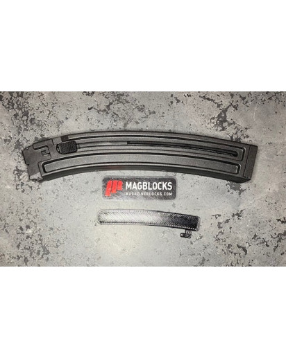 H&K MP5 .22LR 10_25 Magazine block tested in Walther HK MP5 magazine