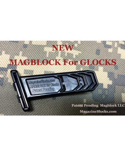 Glock 22 (10/15) Magblock 10 Round Limiter. Comes pre-cut to the correct size. 