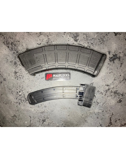 Magpul AK PMag 5_30 Hunting block with adapter. 