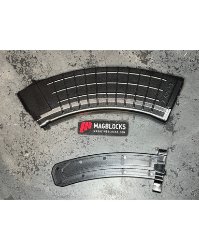 Pioneer Arms AK47_10_30 This block is designed to install at the base of the magazine.