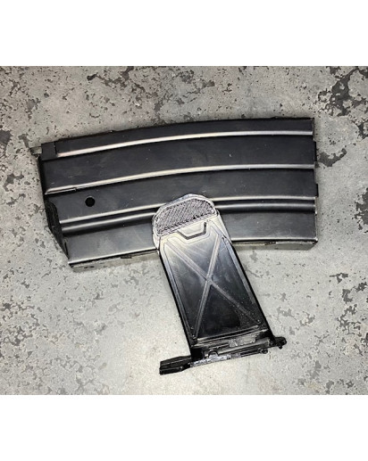 Ruger Mini 14_5_20 (Hunting) Block installs the base of the magazine. Perfect block for hunting. 