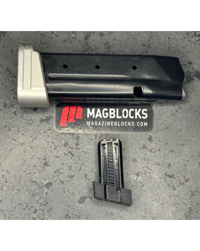 Shield Arms S15 Glock 43x_48_10_17 (U-17+sides) This block is made from a Universal Pistol Limiter cut to #17 w/ sides cut