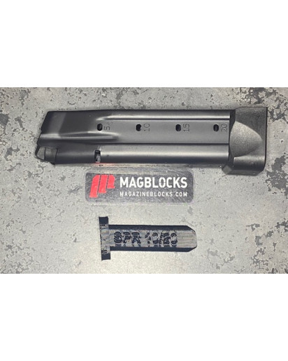  Springfield Prodigy 1911 DS 10/20 Limiter Magblock - This block will turn a 20rd Springfield DS magazine into a 10rd magazine