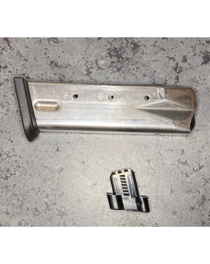 Springfield XD9_10_15 (U-9) Block is designed for the factory Springfield magazine. 