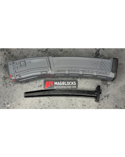 THRIL Gen2_MPX_10_35(9mm) This block installs at the base of the magazine and will replace the factory locking plate