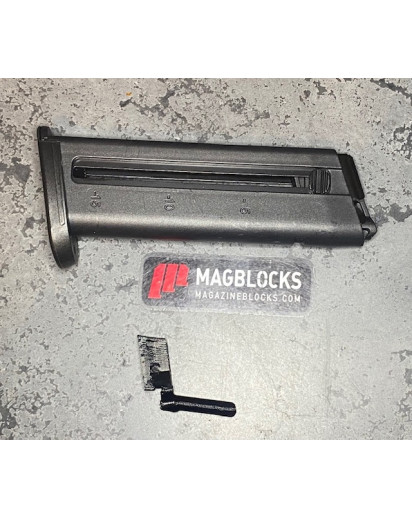 Walther WMP .22 Magnum 10_15 This is a custom made block 