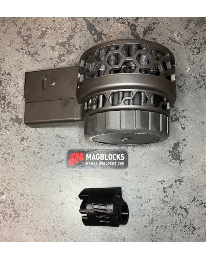 X-Products X-15 Drum Magblock 10_50 Make your drum magazine compliant. 