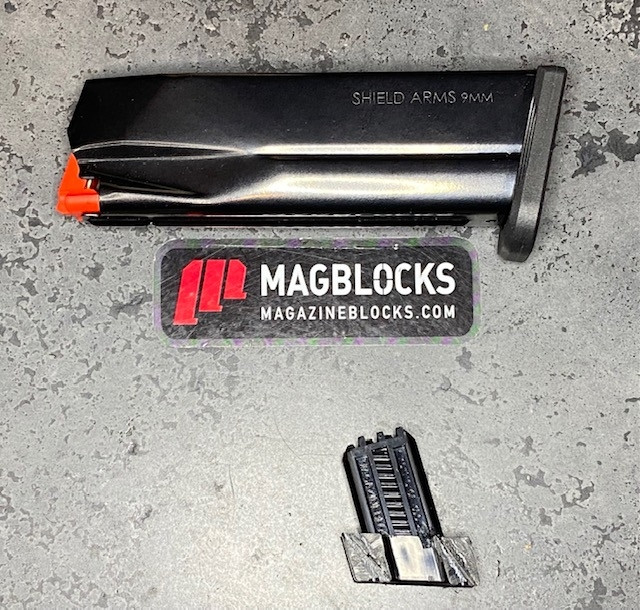 Shield Arms Glock 43X and 48 9mm 10/15 Magazine Capacity Limiter