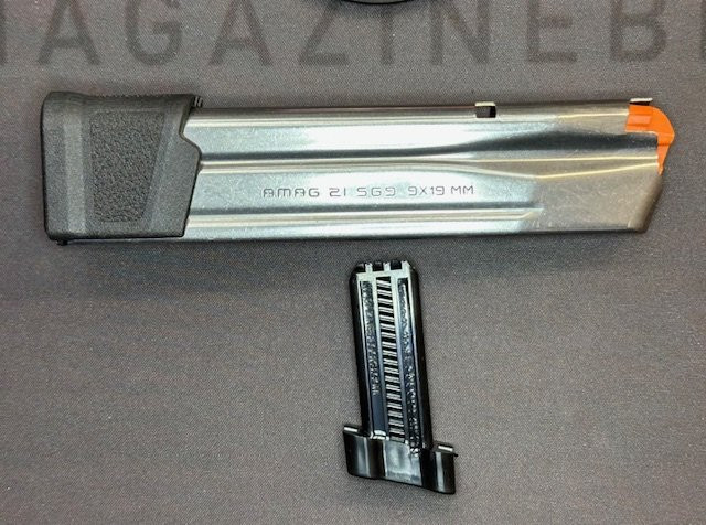 Magpul AMAG 21 SG9 Sig Sauer P320 Magblock 10 round Limiter for 21