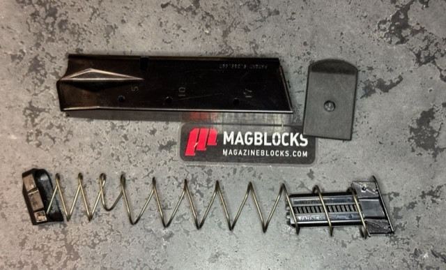 Mecgar Smith & Wesson 5900, 5906 9mm 10/17 Magazine Capacity Limiter