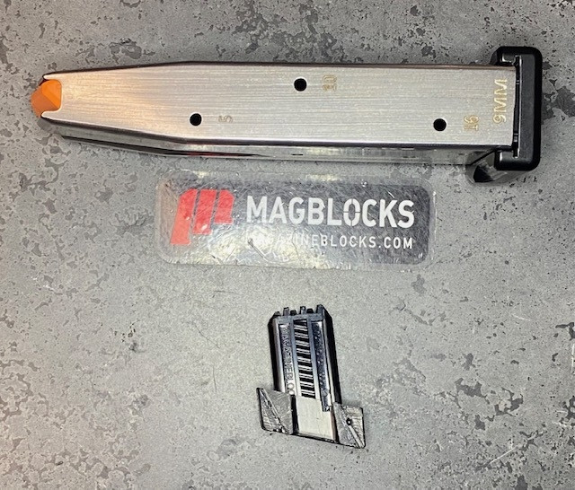thumbnail image 2 of Ruger American Pistol 9mm 10-Round Magazine - Factory 90514 - Stainless Steel 2 of 3