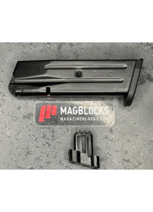 Sarsilmaz SAR-9 Compact_10_15(U-10) This block is designed for the 15-round SAR-9 Compact magazine only