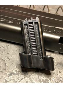 Walther PDP Compact 9mm 10/15 Block installs at the base. 
