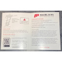 3-Pack Glock Insert Inside, showing how to cut the blocks