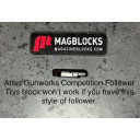 Atlas Gunworks 120mm Slidelock_10_16 - Atlas Gunworks Competition style follower. This block will not work if you have this style of follower in your magazine.