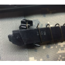 The easiest way to install is to slip the limiter through the spring as shown. 