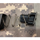 Beretta 92 Magblock 10 round limiter for factory 15 round magazines.  The block installs from the bottom of the spring. 