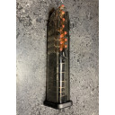 The Magblock for ETS Magazines installed in a 22 round magazine limiting to 10 rounds. 
