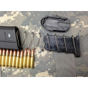 The Magblock for FN Five-seveN 20 round magazines installs easily at the base of the spring. Limits magazine capacity to 10 rounds. Epoxy to the spring or seal the floor plate for a permanent modification. 