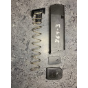 Spring will hold in place under the follower./ 