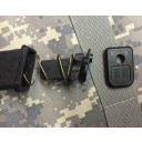 Install as shown with the locking plate sitting under the limiter. 