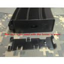 The lower locking plate shown is not used once the limiter is installed. 