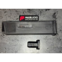 HK_UMP_Magblock_10_15 (.45) This block is made for the US Made UMP .45 15-round magazine