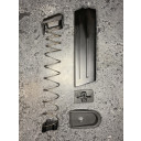 The H&K USP Magazine with the Magazine Limiter installed in the spring. 