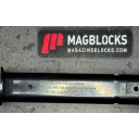 Attention: If your magazine reads: Restricted Law Enforcement Govt Use and/or Export" then date code, then you will use a different size block