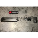 Fits Ruger SR9 17 round magazines as shown here. Photo also shows how to install.