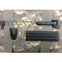 The Magblock 10 and 15 round Limiters for the Kel-Tec PMR-30 are simple to install right under the follower. They perfectly fit in place and can be held by spring tension alone or epoxied in place for a permanent modification. Available as 10 and 15 round