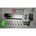 Mecgar Beretta 92FS Compact-M9_10_16(U-14) the magazine taken apart to show details