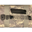 Insert into the spring as shown, then reassemble using all the original parts. 