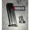 Promag Sig P320 Compact_10_15(U-12) This block is designed for the Promag Sig P320 Compact 15-round magazine Promag part# SIG-A14
