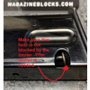 Blocks come pre cut to drop in fit. Info added for reference.