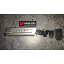 Ruger American 10_17 Installed. Hole in the middle of the block to allow for magazine spring to sit on the the base.