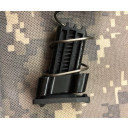 S&W M&P 10/17 Magblock 10 Round Limiter Installed. The original locking plate sits under the Magblock limiter and can be epoxied to this part if desired. 