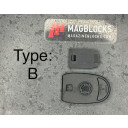 S&W M&P 2.0 Full-Size_10_17 (9mm) Type: B locking plate is made of ABS plastic