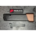 Taran Tactical Glock17_10_23(+5-6) This block is for the Taran Tactical +5 +6 Magazine extensions for Glock 17 magazines